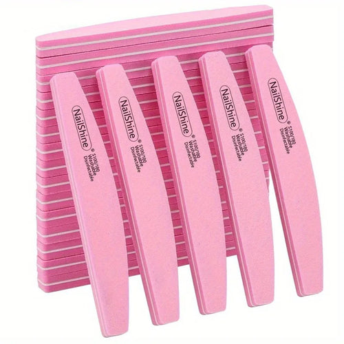 Double-Sided Colorful Nail File Set